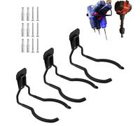 Juformin Weedeater Hanger, gancio per attrezzi elettrici, ganci da parete per garage, rack Weedeater, gancio per tagliabordi, ganci multiuso per organizer di attrezzi da garage e stoccaggio