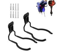 Juformin Weedeater Hanger, gancio per attrezzi elettrici, ganci da parete per garage, rack Weedeater, gancio per tagliabordi, ganci multiuso per organizer di attrezzi da garage e stoccaggio