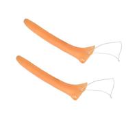 JUFYVO 2 pezzi di Halloween naso lungo strega naso finto Pinocchio naso esteso naso protesico accessori costume per Halloween Cosplay partito forniture puntelli