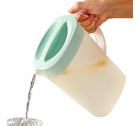 Jug D'acqua Di - Jug Trasparente | Calore E Caraffa Resistenti Al Freddo | Eleganti Brocche Frigorifere Per Caffè Per Caffè, Tè, Latte Di Soia, Contenitore Di Borosilicato Resistent
