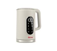 Girmi BL91 Bollitore, 2200W, 1,7 Litri, Contenitore INOX, Resistenza Nascosta, Super Display, Touch Screen, Bianco