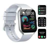 Jugeman Smartwatch Uomo Donna Chiamate Bluetooth, 1.96'' Orologio Smartwatch