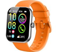 Jugeman Smartwatch Uomo Donna Chiamate Bluetooth, 1.96'' Orologio Smartwatch con Cardiofrequenzimetro/Contapassi/Sonno/SpO2, 113+ Sportive Smart Watch IP68 Impermeabile Fitness Tracker per iOS Android