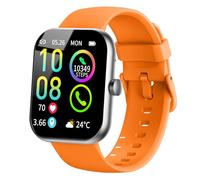 Jugeman Smartwatch Uomo Donna Chiamate Bluetooth, 1.96'' Orologio Smartwatch con Cardiofrequenzimetro/Contapassi/Sonno/SpO2, 113+ Sportive Smart Watch IP68 Impermeabile Fitness Tracker per iOS Android