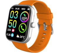 Jugeman smartwatch uomo donna HD touch screen orologio fitness cardiofrequenzimetro monitor sonno