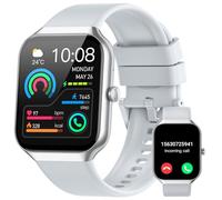 Jugeman Smartwatch Uomo Donna, Smartwatch con Effettua/Risposta Chiamate