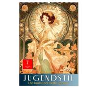 Jugendstil - Die Kunst der Belle Époque (Wandkalender 2027 DIN A2 hoch), CALVENDO Monatskalender: Ein Hauch von Jahrhundertwende.