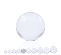 Juggle Dream - Sfera da Giocoleria a Contatto in Acrilico Trasparente (80 mm) - Sfera Trasparente per la Manipolazione dei Contatti