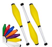 Juggle Dream Trainer Street Mazze da Giocoleria Set di 3 Trainer Club - Set di Giocoleria per Principianti e Giocolieri Avanzati (Giallo)