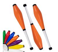 Juggle Dream Trainer Street Mazze da Giocoleria Set di 3 Trainer Club - Set di Giocoleria per Principianti e Giocolieri Avanzati (Arancione)