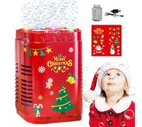 Juguete Burbujas Luces - Máquina Eléctrica Automática | Regalo Navidad Niños Niñas Celebración Fiesta Hogar Exterior Creativo Colorido Interactivo Entretenido