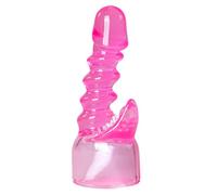 Juguete EasyToys Spiral Pink Wand Attachment