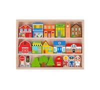 Juguetoon Set Segno Città In Legno