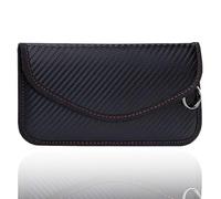 JUGUTA 1 Pezzo Gabbia Faraday,Faraday Bag Custodia Per Telepass Schermata,Custodia Rfid,Faraday Keyless Schermatura Chiave Auto,Telepass Schermatura(20 * 10Cm)