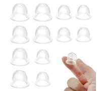 JUGUTA 12 Pezzi Primer Bulb Pump, Carburatore Primer Pompa Bulbi 19Mm E 22Mm, Trasparente Carburatore Primer Pompa, Per Trimmer, Decespugliatore, Macchina Per Siepi, Soffiatori, Sega A Benzina