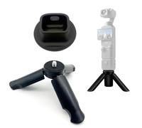 Juguta 2pz Mini Treppiede e Supporto per DJI Osmo Pocket 3, Treppiede Portatile Tavolo, Base per Pocket 3 con porta di ricarica, per Selfie Stick Vari Accessori per Attrezzature di Ripresa