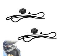 JUGUTA Corda Di Fissaggio Universale Per Portapacchi, 2 Pezzi, Compatibile Con Golf 6 5 4, Mk5 6, Nero