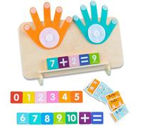 JUGUTA Giocattolo Montessori Per Bebè Dai 6 Mesi, Gioco Sensoriale In Silicone Per Lo Sviluppo Della Motricità Fine, Giocattolo Educativo, Anello Da Dentizione, Massaggiagengive