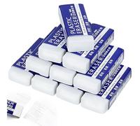JUGUTA Gomas De Borrar Blanco 10 Piezas Plastico Borrador Clásico Por Uso Universal En Escuelas Oficinas Bocetos Pinturas Bellas Artes Suave Borradores De Goma 2B
