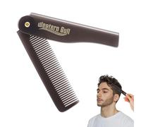 JUGUTA Pettine Per Capelli E Barba Pettine Baffi Modellante Pettine Tasca Barba Pettine Denti Barba Pettine Per Uomo
