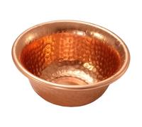 Jugutyeg Ciotola Offerta Buddhista Ciotola Rame Offerta Buddista Coppa Acqua Contenitore Decorativo Durevole Adatto Santuario Tempio Meditazione Casa, 10 Cm X 10 Cm X 4 Cm