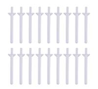 JUHONNZ Applicatori di Cera per Naso,50 PCS Bastoncini per Epilazione Strisce Bacchetta di Cera in Plastica per Narici Rimuovere Peli Naso Uomo Donna