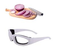JUHONNZ Occhiali for Cipolle,Bicchiere per Occhiali a Cipolla Occhiali Antispruzzo Senza Lacrime Protezione per Gli Occhi Tagliaverdure Occhiali da Taglio for Cipolle per Donna Uomo Cucina Gadget