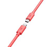 Juice Apple - Cavo da Lightning a tipo C, rotondo, 2 m, Eco Aqua, ricarica rapida, iPhone 14, Max, Pro, Plus, 13, Max, Pro e Mini, 12, Max, Pro e Mini, 11, Pro, X, Xr,8, 7, 6, SE, 5, iPad
