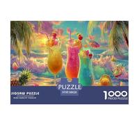 Juice Beer Jigsaw Puzzle 1000 Pezzi Per Adulti VaGattoion Giochi EduGattoivi Puzzle Regali Per Adulti Cartone Riciclato Al 100% Puzzle Decorativo 38x26cm/1000pcs