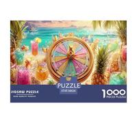 Juice Beer Puzzle 1000 Pezzi Per Adulti VaGattoion Giochi EduGattoivi Puzzle Per Adulti E Bambini Età 9 Anni + Cartone Riciclato Al 100% Puzzle Decorativo 38x26cm/1000pcs