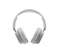 Juice Cans Pace, cuffie over-ear wireless, 35 ore di riproduzione, pieghevoli, indicatore di batteria LED, morbidi cuscinetti imbottiti, ricarica rapida di 2 ore, colore grigio