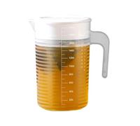 Juice Containers 2L - Large Capacity Clear Leak-Proof Fridge Drink Jug | | BPA Free Airtight Lid Pouring Spout Ergonomic Handle Cold Water Pitcher For Iced Tea Lemonade Beverage Storage