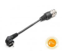 Juice Connector, Spina EU Schuko, Soluzione di Ricarica Auto Elettrica con Regolazione Automatica, Spine per Caricabatterie Auto, Compatibile con Il Juice Booster 2 e Il Juice Booster 3 Air Wallbox