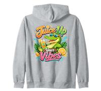 Juice Up Your Vibes Bevanda Estiva Alligatore Felpa con Cappuccio