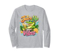 Juice Up Your Vibes Bevanda Estiva Alligatore Maglia a Manica