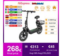 JUICEASE 500W Scooter Elettrico 10.4/22.5AH Batteria Supporto Del Telefono Potente Escooter 45-100KM Gamma Max Smart Electric Kick Scooter ESBS 500W10.4AH