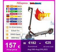 JUICEASE 7.8-10.5AH Scooter elettrico 350W 31 KM/H Scooter elettrico pieghevole da 8.5 pollici APP Smart Escooter per adulti 7.8AH 31KM/H 365GO