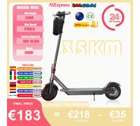 JUICEASE ES80 M365 Scooter elettrico 35KM 31KM/H 350W 36V 10.5AH Batteria lunga Pneumatici da 8,5 pollici con Smart APP Pieghevole EScooter M365