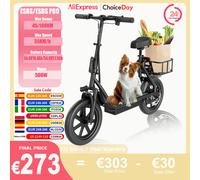 JUICEASE ESBS/ESBSPRO 500W Scooter elettrico 54.6 v10.4ah/22.5Ah batteria di grande capacità 45/100KM a lungo raggio 35 km/h 14 pollici EScooter ESBS PRO(54.6V22.5AH 100KM)
