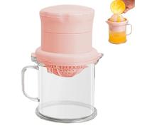 Juicer Fruit - Lemon Juicer | Lemon Squeezer | Citrus Juicer | Manual Lemon Juicer Squeezer With Cup and Strainer, Portable Fruit Squeezer, Home Kitchen Dining Room Juicer - Manual Juicer