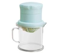 Juicer Fruit - Lemon Juicer | Lemon Squeezer | Citrus Juicer | Manual Lemon Juicer Squeezer With Cup and Strainer, Portable Fruit Squeezer, Home Kitchen Dining Room Juicer - Manual Juicer