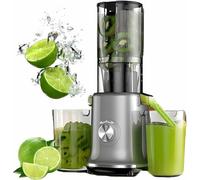 Juicer Per Stampa A Freddo, Espulsori Con Una Potente Bocca Larga Di 110 Mm, 180 Coppie Aggiuntive, Torsione Intelligente Antiscosso, Spirale A 5 Segmenti, 98% Di Purezza Del Succo