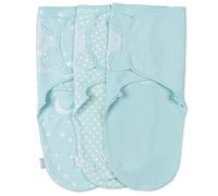 Juicy Bumbles Swaddle Neonato 0-3 mesi - Coperta Neonato Swaddle 100% Cotone - Coperta Cotone per Neonati - Set da 3 - Accessori e Regali Neonati e Bambini