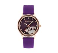 Juicy Couture, ,Accessories ,Donna ,Viola ,ONE SIZE Orologio Analogico in Silicone Lilla