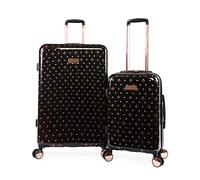 Juicy Couture Arwen Spinner Bagaglio Donna - Nero/Oro Rosa 2pz Set, nero/oro rosa, 2pc Set, Arwen - Set di 2 valigie Spinner