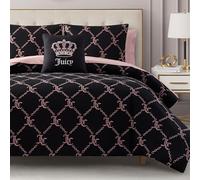 Juicy Couture Bed in a Bag - Set di biancheria da letto, in poliestere, colore: nero