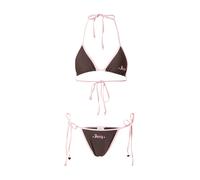 Juicy Couture Bikini 'TAIHITI CHARM GOTHIC' cioccolato / rosa pastello Donna Juicy Couture M