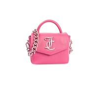 Juicy Couture - Borsa a mano in poliuretanica, rosa (17 X 6.5 X 14 cm)