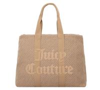 Juicy Couture Borsa shopper a margherita con funzione reversibile 45 cm marrone