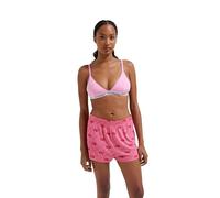 Juicy Couture Cotton Triangle Bra Reggiseno, Begonia Rosa, M (Pacco da 44) Donna